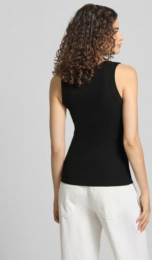 Topshop Tanktop in riblook model 'HONEY' - Foto 3