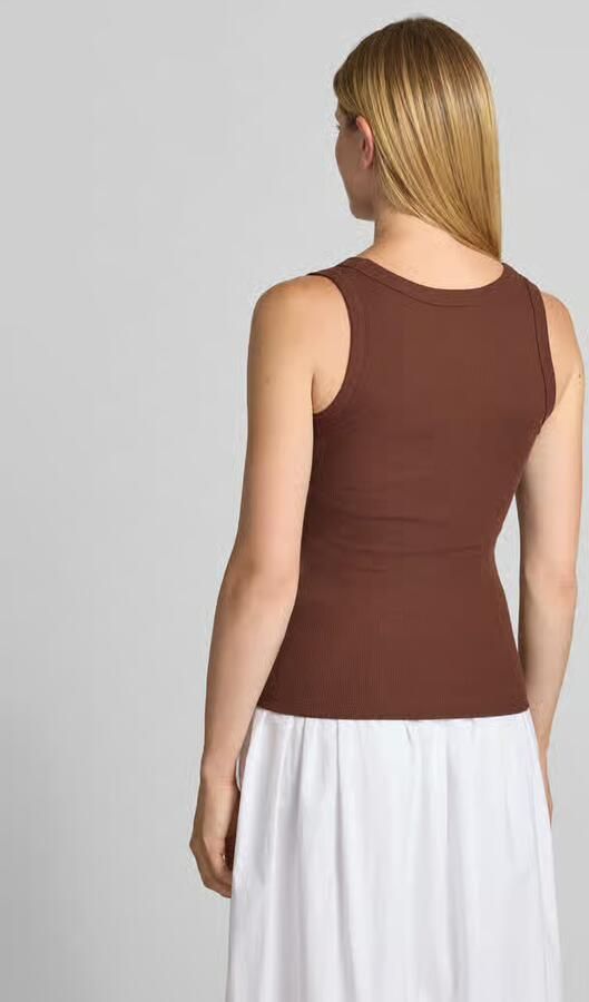 Topshop Tanktop in riblook model 'HONEY' - Foto 6