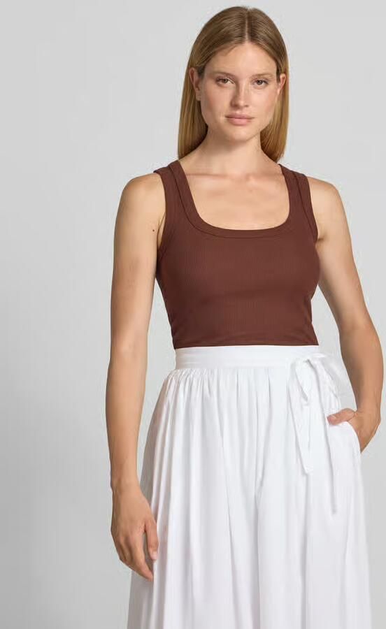 Topshop Tanktop in riblook model 'HONEY' - Foto 5
