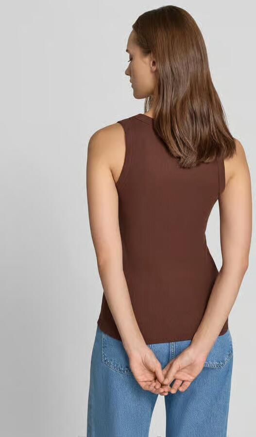 Topshop Tanktop in riblook model 'HONEY' - Foto 5