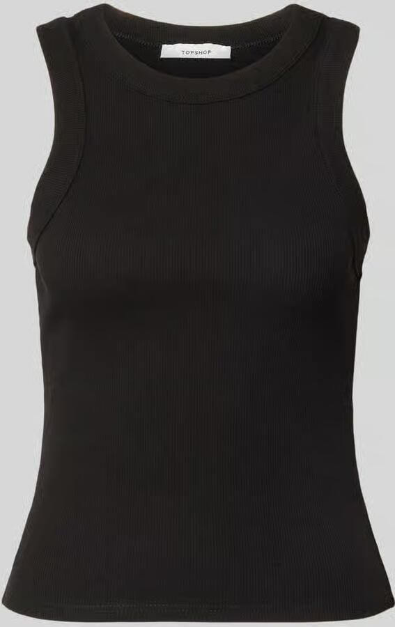 Topshop Tanktop in riblook model 'MARY' - Foto 4