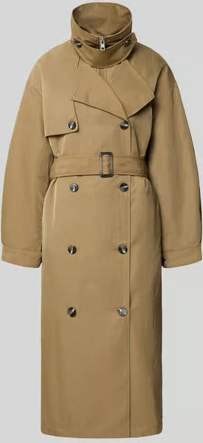 Topshop trenchcoat met dubbele knoopsluiting