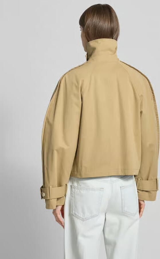 Topshop trenchcoat met mouwtrensjes model 'MIA' - Foto 6