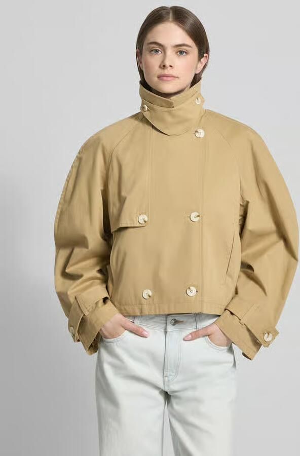 Topshop trenchcoat met mouwtrensjes model 'MIA' - Foto 5