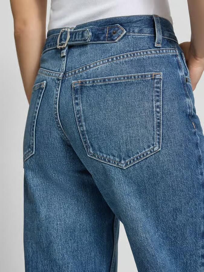 TOPSHOP Tscinch Lr Wide Dnm Jeans Mb Noos straight leg jeans medium blue denim - Foto 5