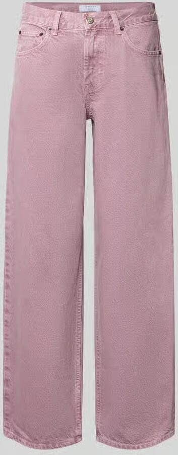 TOPSHOP Tscinch Lr Wide Dnm Jeans Purple high waist barrel jeans lila - Foto 5