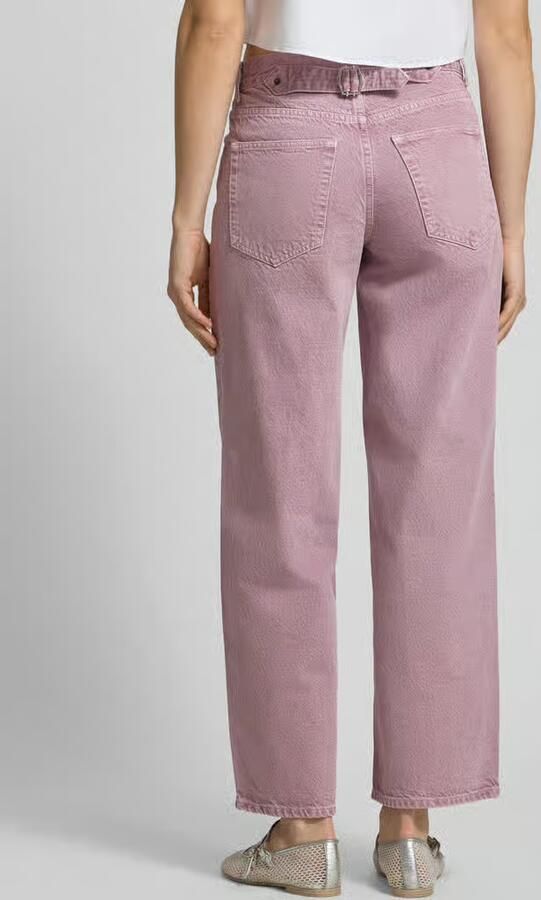 TOPSHOP Tscinch Lr Wide Dnm Jeans Purple high waist barrel jeans lila - Foto 6