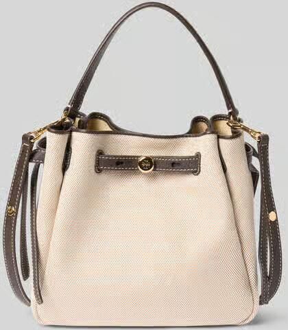 TORY BURCH Bucket bag met logodetail model 'Romy' - Foto 2