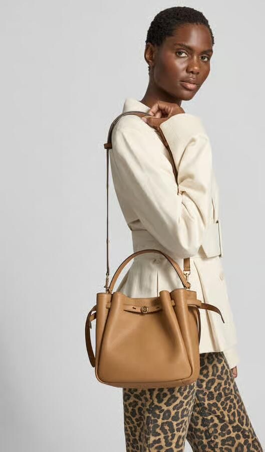 TORY BURCH Bucket tas met logodetail - Foto 2