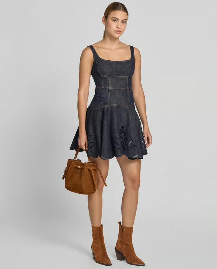 TORY BURCH Emmer tas in suède-look - Foto 2