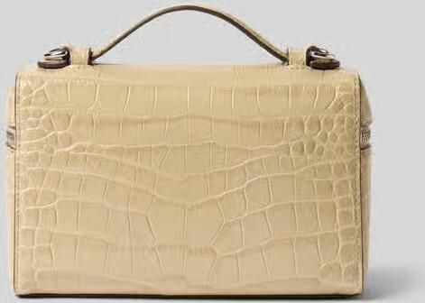 TORY BURCH Handtas met krokodil-reliëf