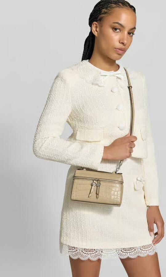 TORY BURCH Handtas met krokodil-reliëf - Foto 2