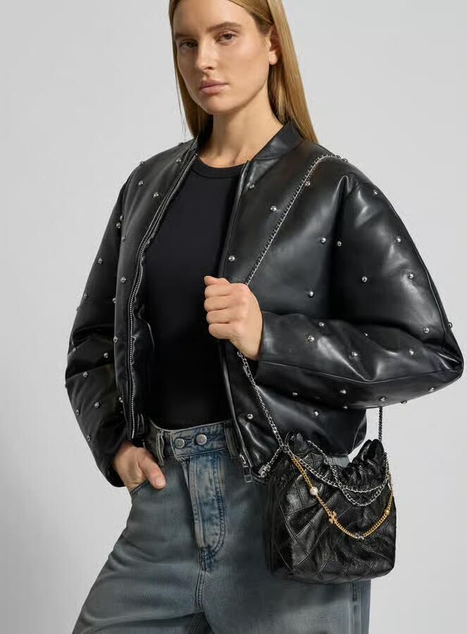 TORY BURCH Schoudertas in leerlook - Foto 2