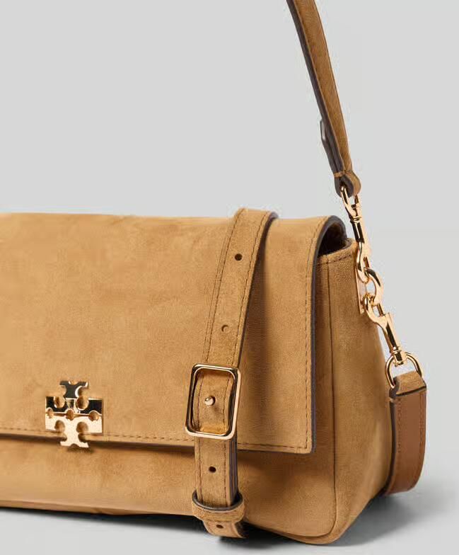 TORY BURCH Shoulderbag in suède-look