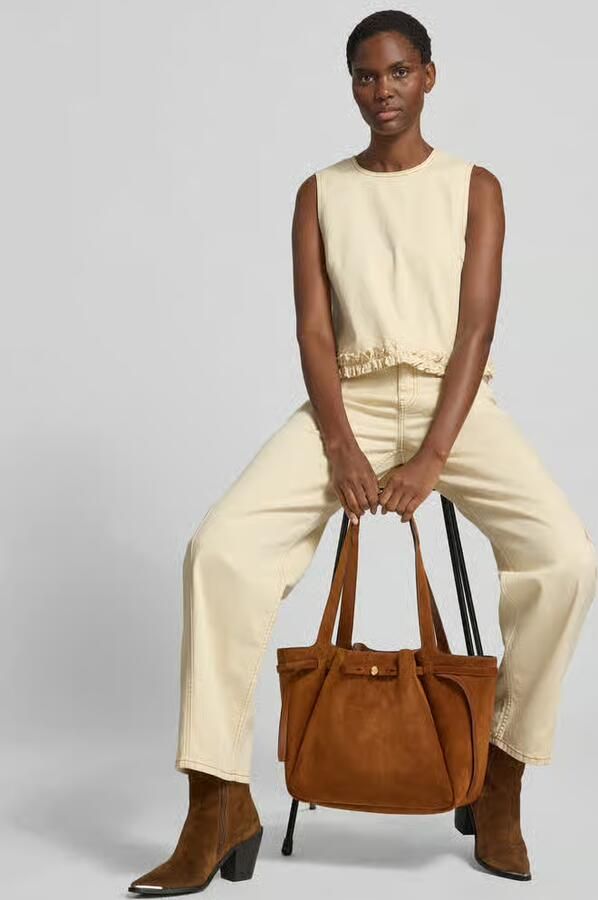 TORY BURCH Tote bag in suède-look - Foto 2