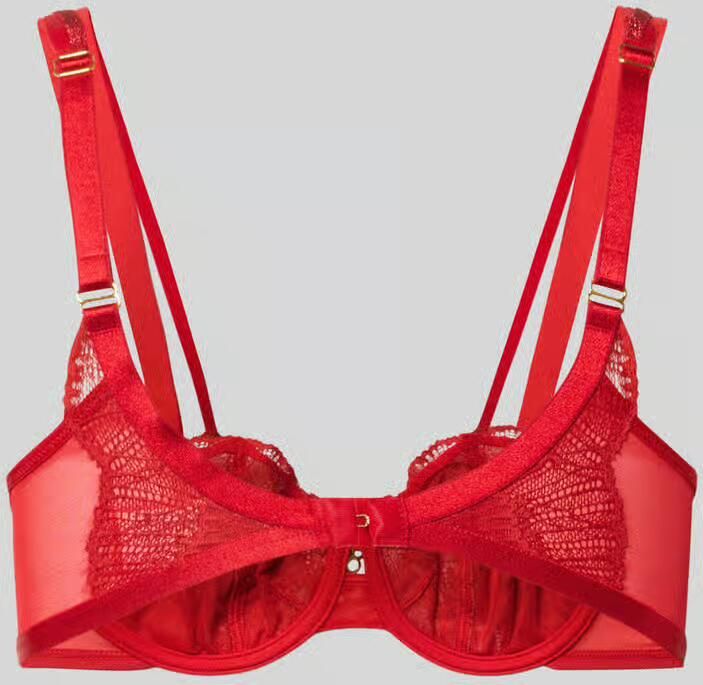 Triumph Beugel-bh Palina Moonlight Kiss Kant glittergaren ergonomisch gevormde beugels zacht elastisch