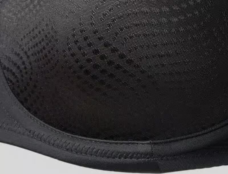 Triumph Minimizer-bh Essential Minimizer Glinsterend jacquardpatroon met beugel kleine satijnen strik - Foto 10