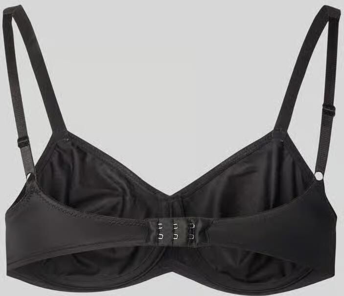 Triumph Minimizer-bh Essential Minimizer Glinsterend jacquardpatroon met beugel kleine satijnen strik - Foto 13