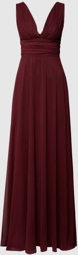 TROYDEN COLLECTION Avondjurk met drapering
