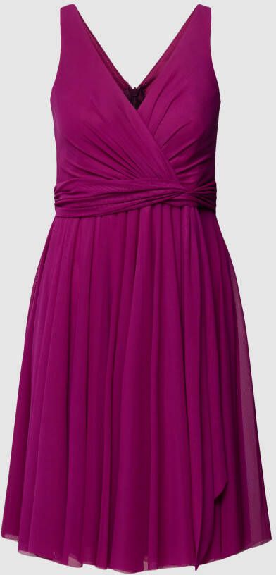 TROYDEN COLLECTION Cocktailjurk in wikkellook