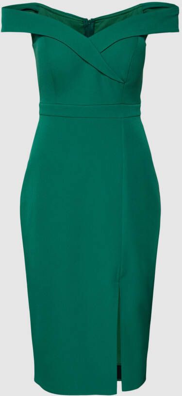 TROYDEN COLLECTION Cocktailjurk met hartvormige hals