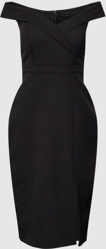 TROYDEN COLLECTION Cocktailjurk met hartvormige hals