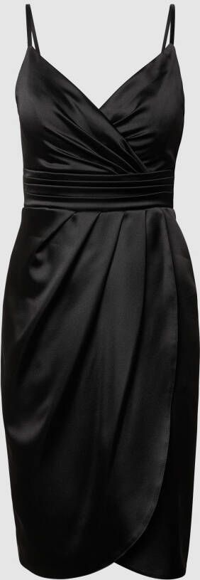 TROYDEN COLLECTION Cocktailjurk met spaghettibandjes