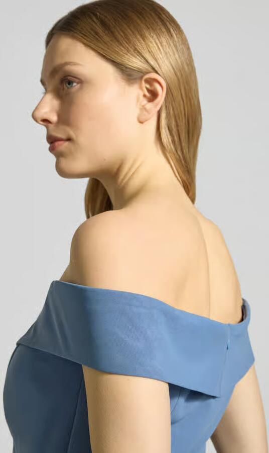 TROYDEN COLLECTION Avondjurk in Off-shoulder-look - Foto 2