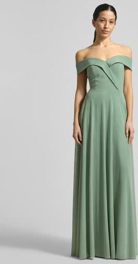 TROYDEN COLLECTION Avondjurk in Off-shoulder-look - Foto 3