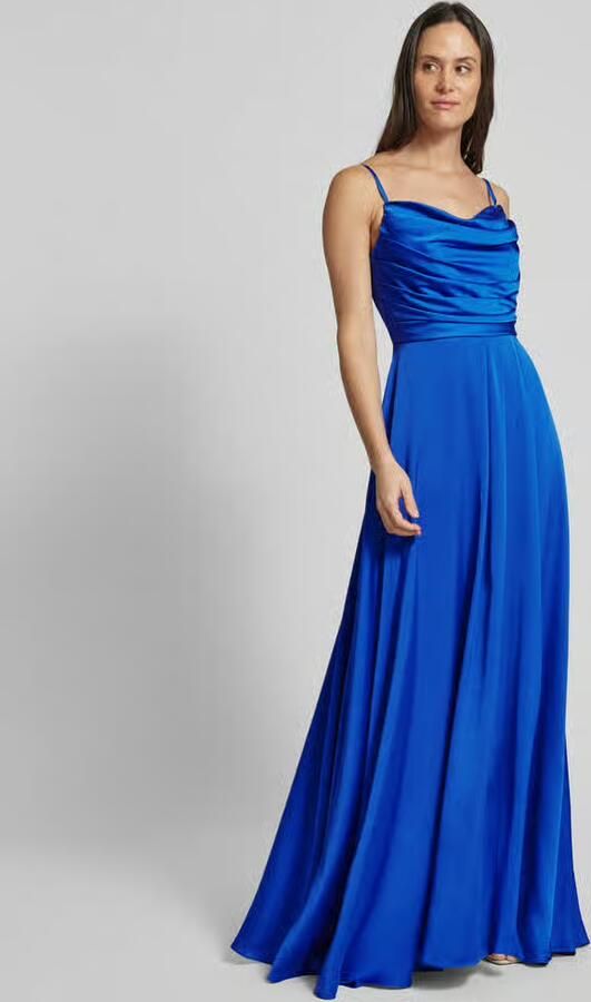 TROYDEN COLLECTION Avondjurk met cascadehals - Foto 3