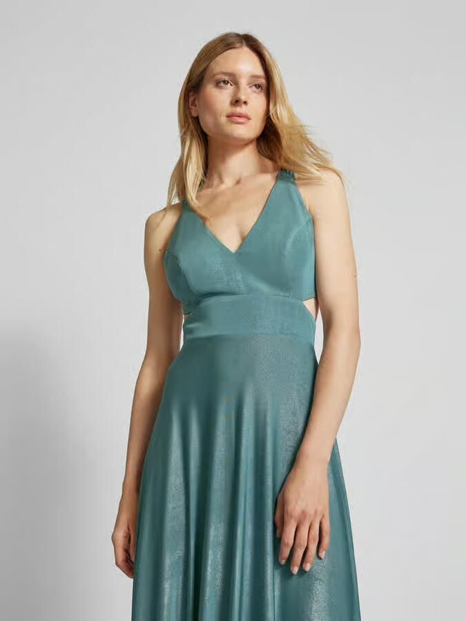 TROYDEN COLLECTION Avondjurk met cut-outs