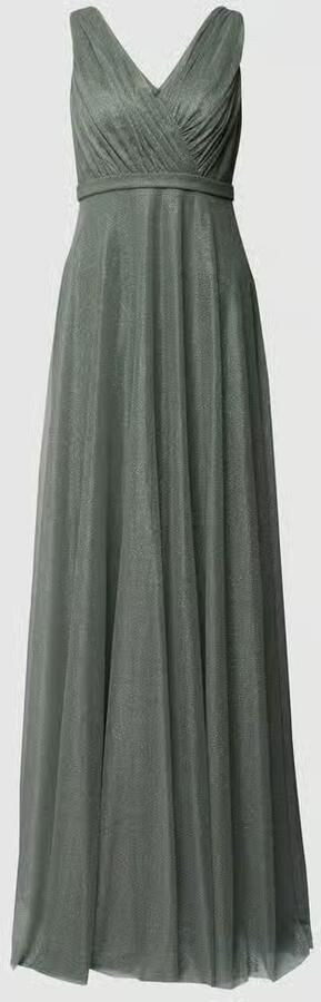 TROYDEN COLLECTION Avondjurk met glitter-mesh