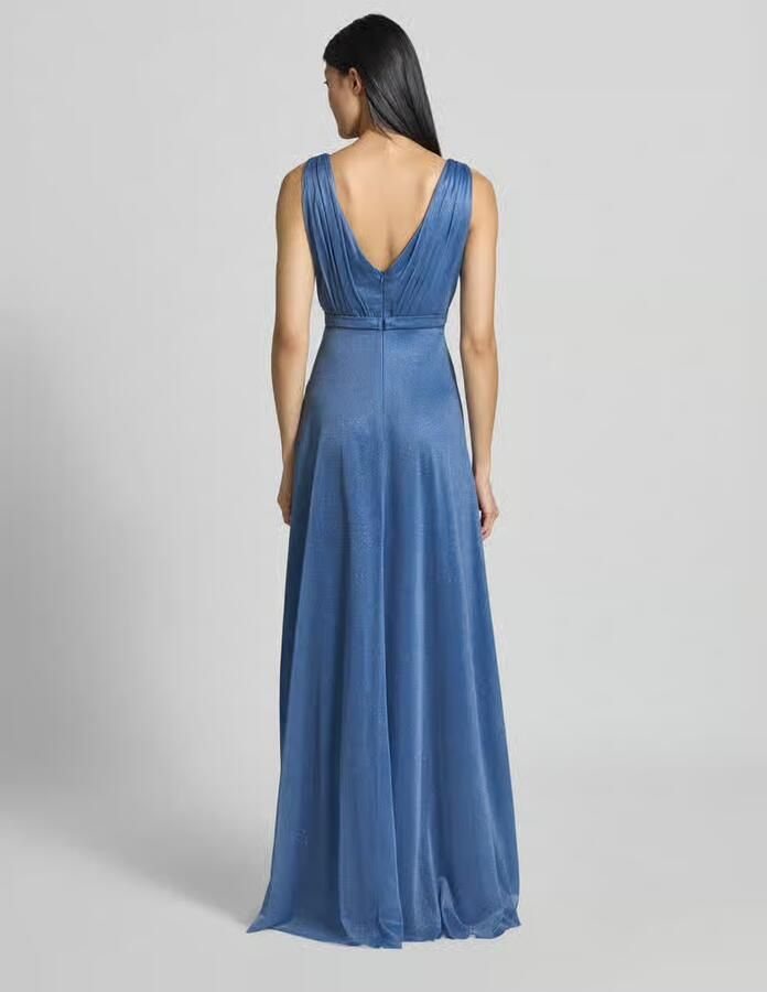 TROYDEN COLLECTION Avondjurk met glitter-mesh - Foto 2