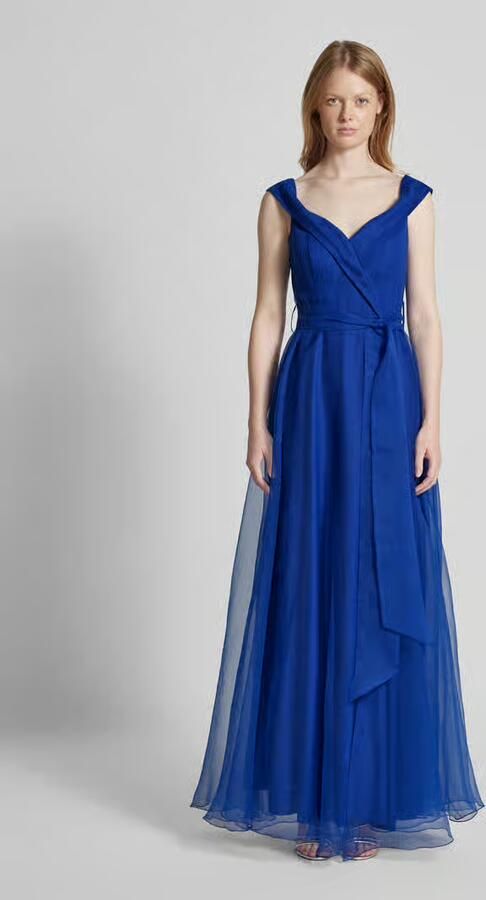 TROYDEN COLLECTION Avondjurk met hartvormige hals - Foto 3