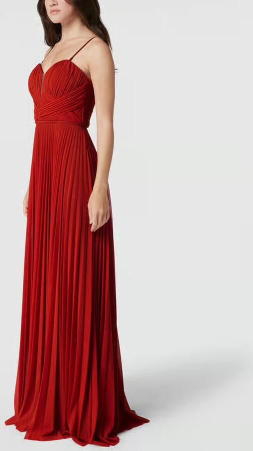TROYDEN COLLECTION Avondjurk met plissévouwen - Foto 3
