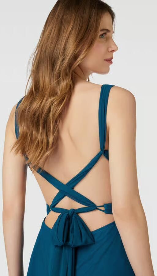 TROYDEN COLLECTION Avondjurk met plooien