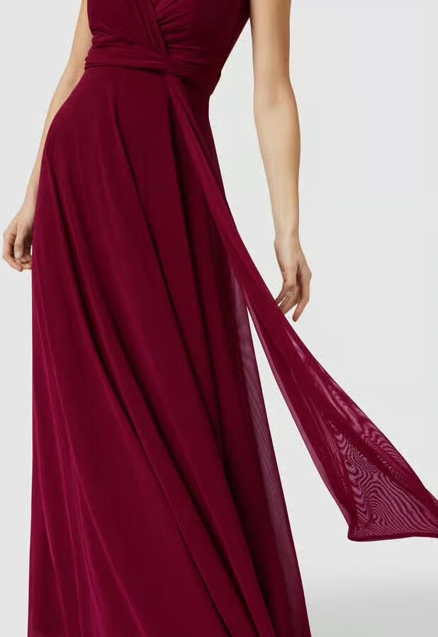 TROYDEN COLLECTION Avondjurk met tailleband