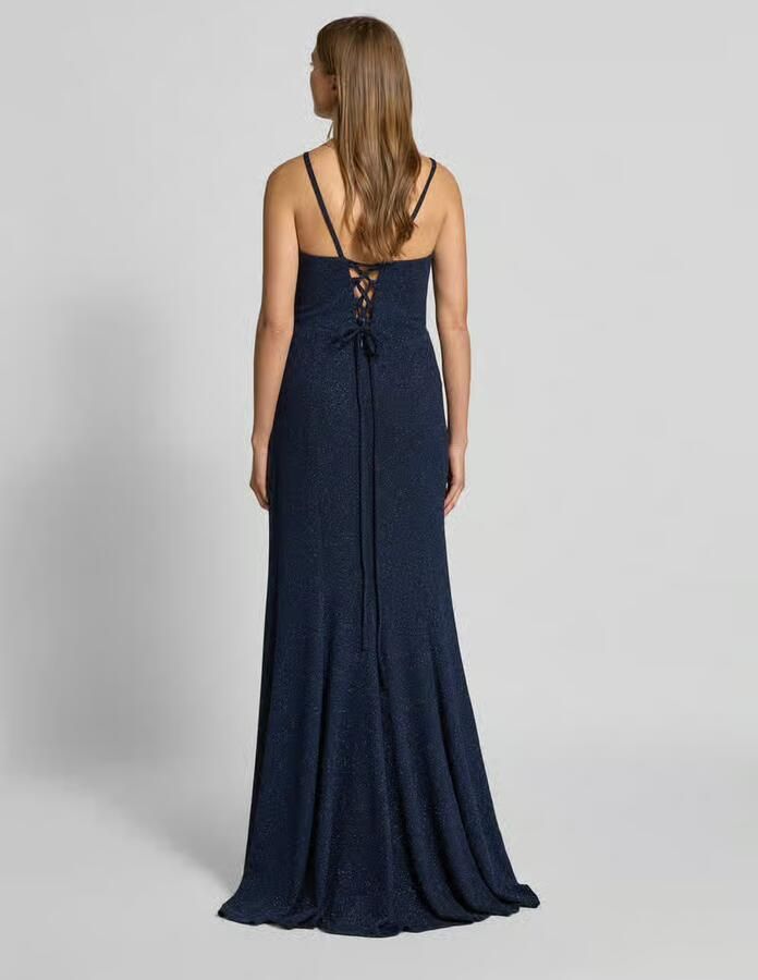 TROYDEN COLLECTION Avondjurk met V-hals