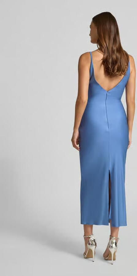 TROYDEN COLLECTION Cocktailjurk met hartvormige hals