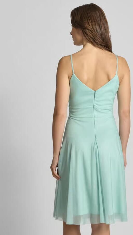 TROYDEN COLLECTION Cocktailjurk met tailleband - Foto 3