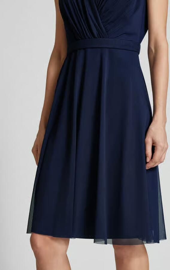 TROYDEN COLLECTION Cocktailjurk met V-hals