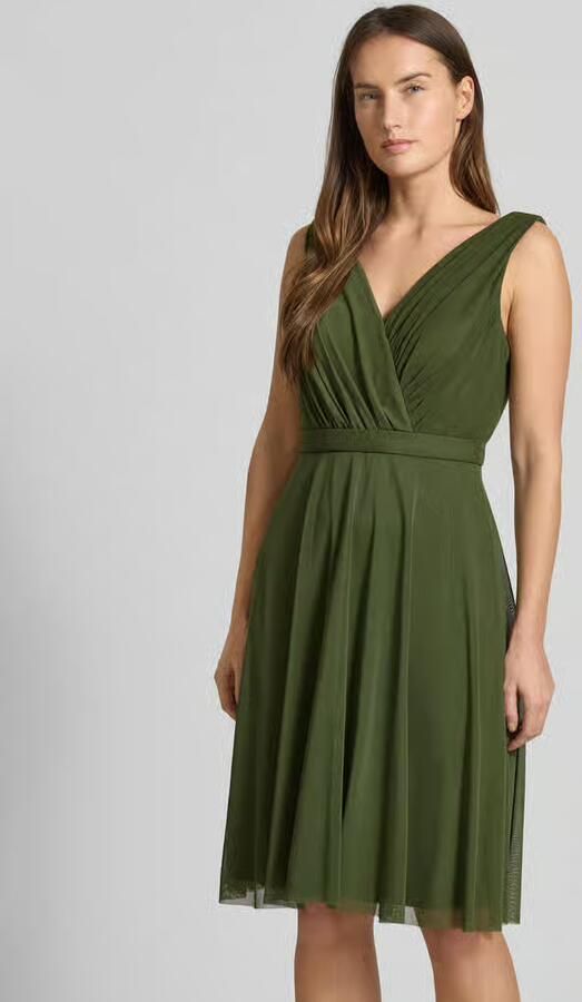 TROYDEN COLLECTION Cocktailjurk met V-hals - Foto 3