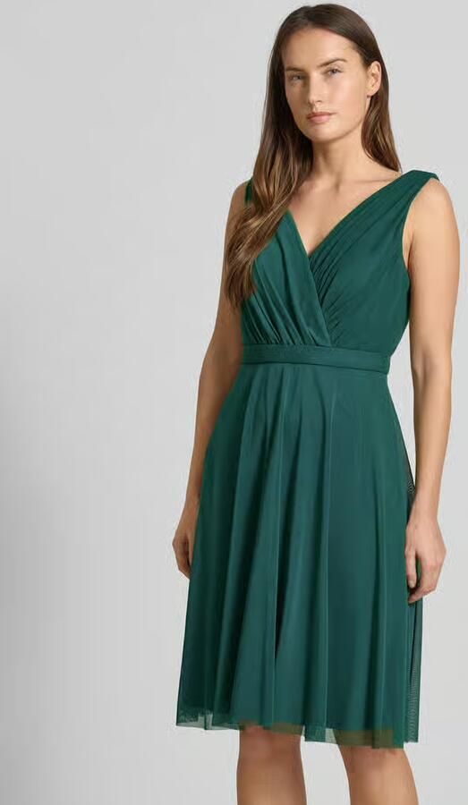 TROYDEN COLLECTION Cocktailjurk met V-hals - Foto 3