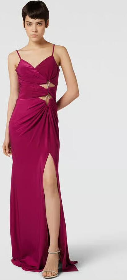 TROYDEN COLLECTION Maxi-jurk met cut-outs - Foto 2