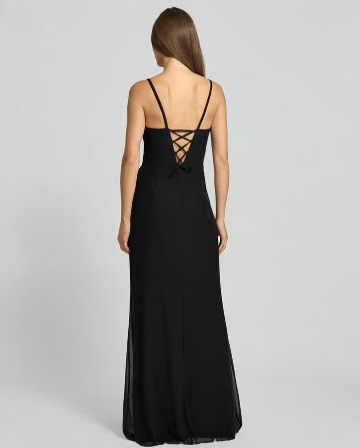 TROYDEN COLLECTION Maxi-jurk met hartvormige hals