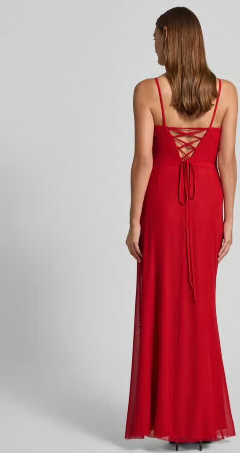 TROYDEN COLLECTION Maxi-jurk met hartvormige hals