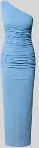TROYDEN COLLECTION midi-jurk met zijsplit