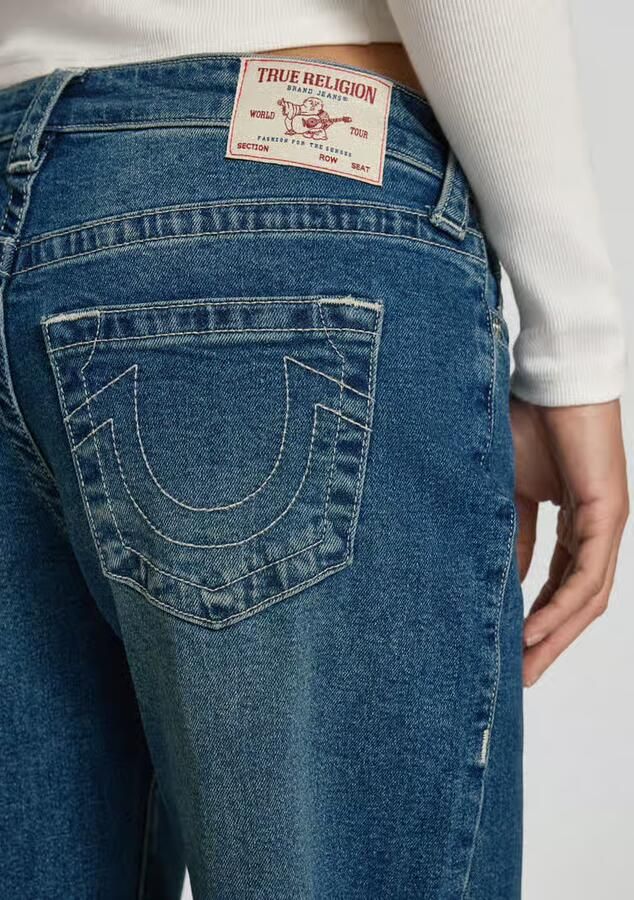 True Religion baggy fit jeans in used-look model 'BOBBY'