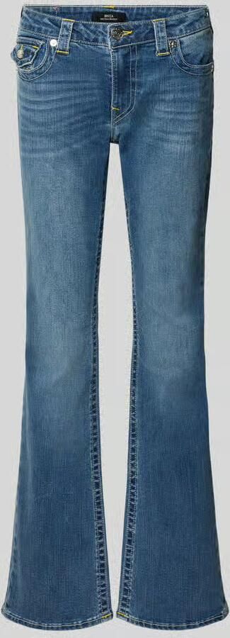 True Religion Bootcut jeans met steekzakken model 'BECCA'