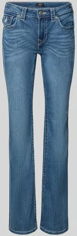 True Religion Bootcut-jeans van katoenmix model 'BECCA'